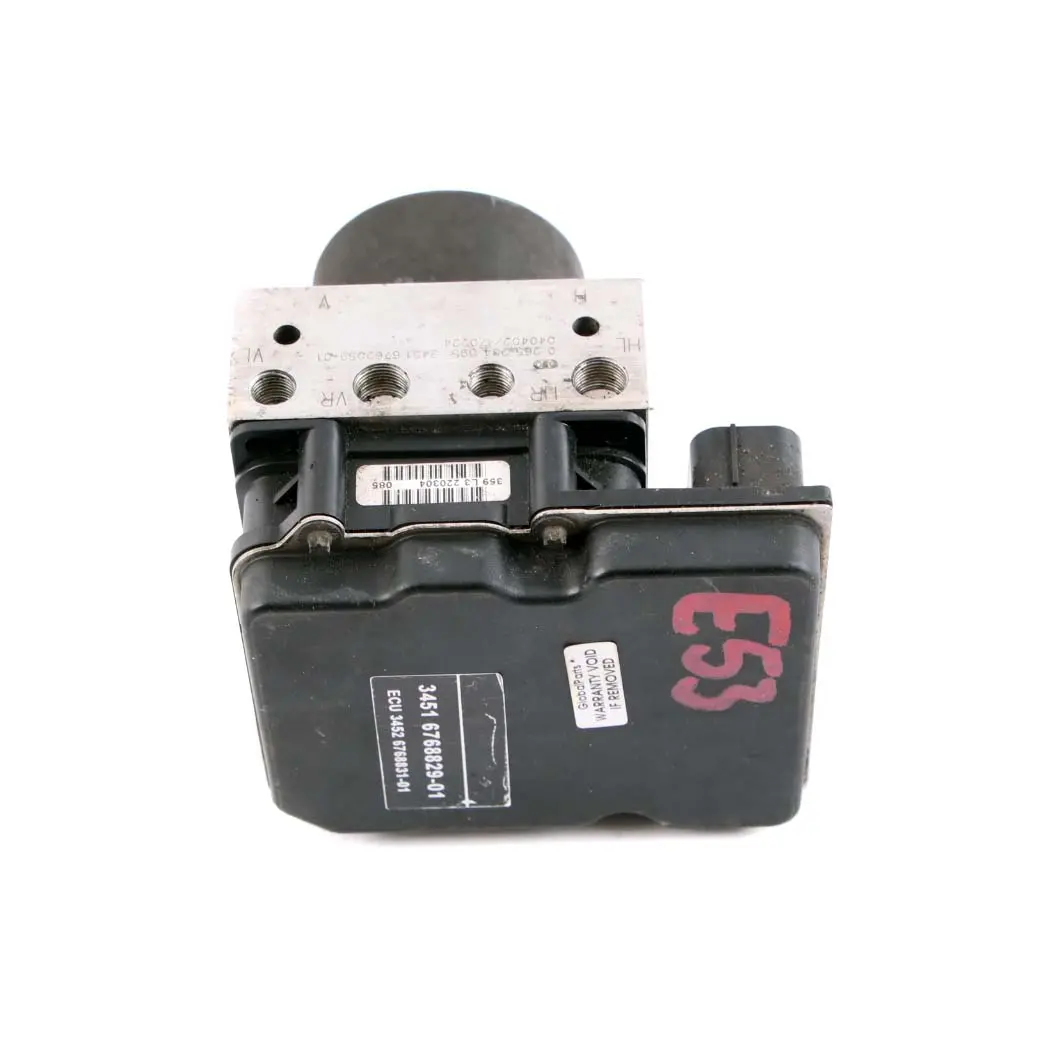 ABS DSC Pompe L'Unité De Freinage Hydro Brake 6768829 pour BMW X5 E53 à propos du numéro de pièce 6773013 BMW X5 E53 ABS DSC Pompe L'Unité De Freinage Hydro Brake 6768829 - SKU 6773013 - Numéro de pièce 6773013