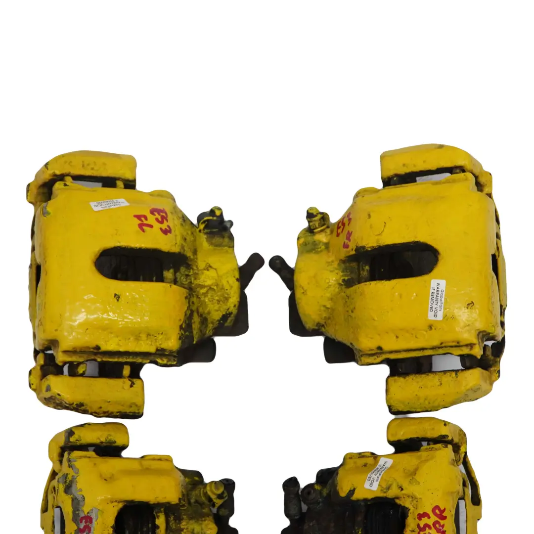 Front Rear Left Right N/O/S Brake Caliper Housing Carrier Set to BMW X5 E53 with Part number 6773132 BMW X5 E53 Front Rear Left Right N/O/S Brake Caliper Housing Carrier Set - SKU 6773132-2 - Part number 6773132