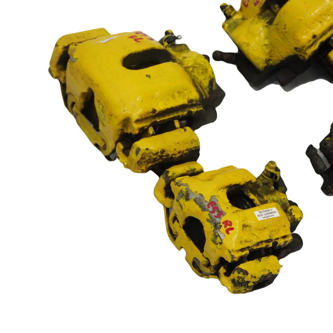 Front Rear Left Right N/O/S Brake Caliper Housing Carrier Set to BMW X5 E53 with Part number 6773132 BMW X5 E53 Front Rear Left Right N/O/S Brake Caliper Housing Carrier Set - SKU 6773132-2 - Part number 6773132