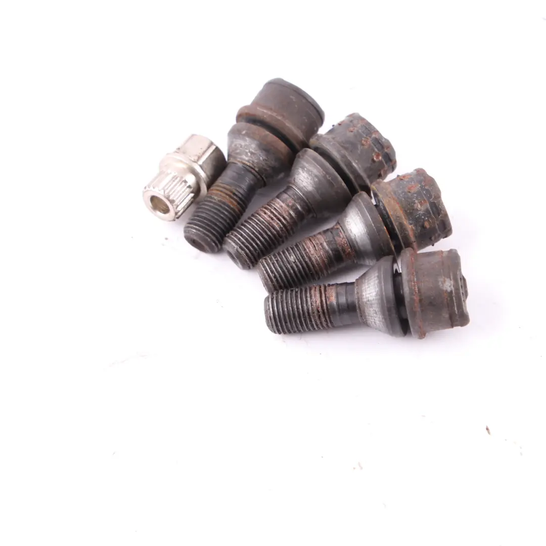 BMW X5 E53 Set Of Four Wheel Bolt With Adapter Security Nut Lock Locking - SKU 6773191-1 - Part number 6773191