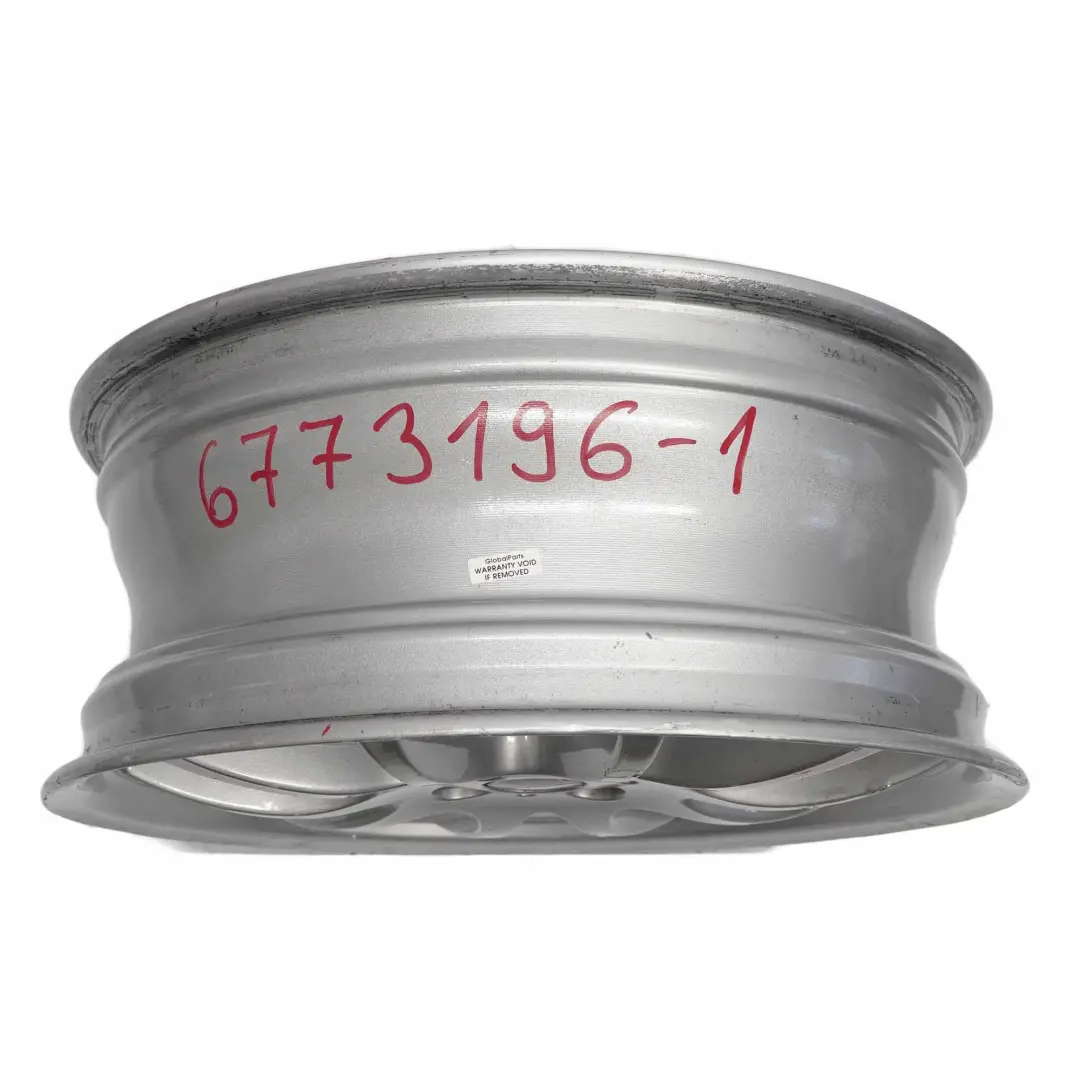 Mini Cooper One R50 R52 R53 Silber Alu Felge 17" 7J ET:48 5 Star Bullet 91 - SKU 6773196-1 - Teilenummer 6773196