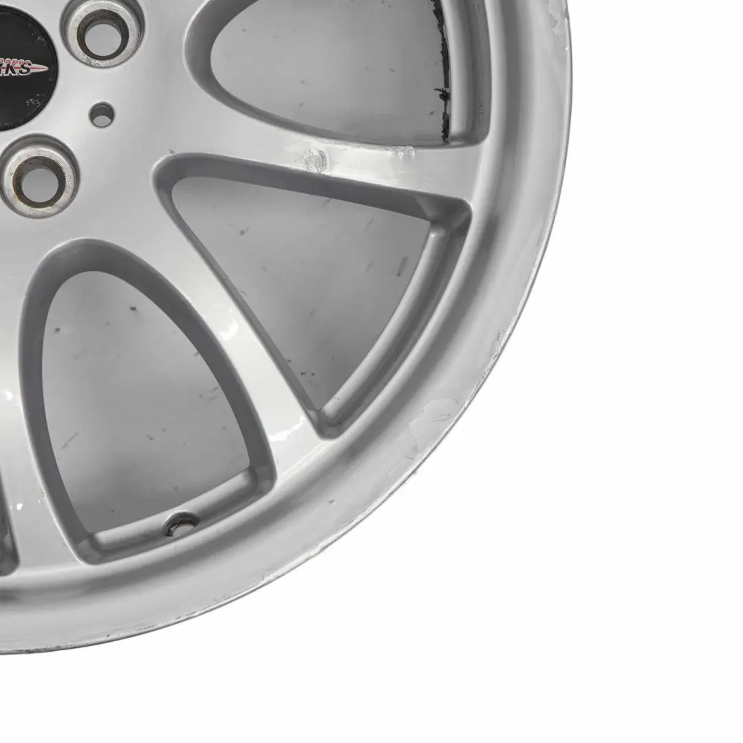  Cerchio Lega Mini R50 R53 Argento brillante 18" 7J ET:52 JCW Doppie Razze R105 - SKU 6773196-1 - Numero di parte 6773196