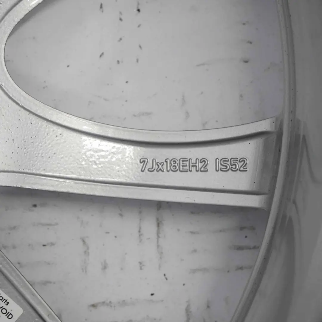 Wheel Alloy Mini R50 R53 Bright Silver Rim 18" 7J ET:52 JCW Double Spoke R105 - SKU 6773196-1 - Part number 6773196