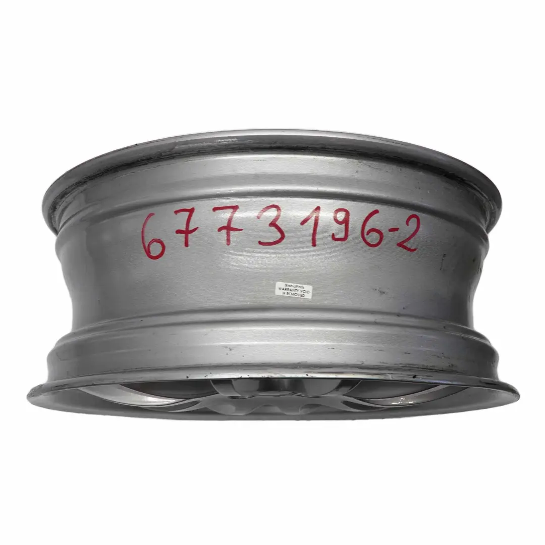  Llanta Aleación Mini R50 R53 Plata Brillante 18" 7J ET:52 JCW Doble Radio R105 - SKU 6773196-2 - Número de pieza 6773196