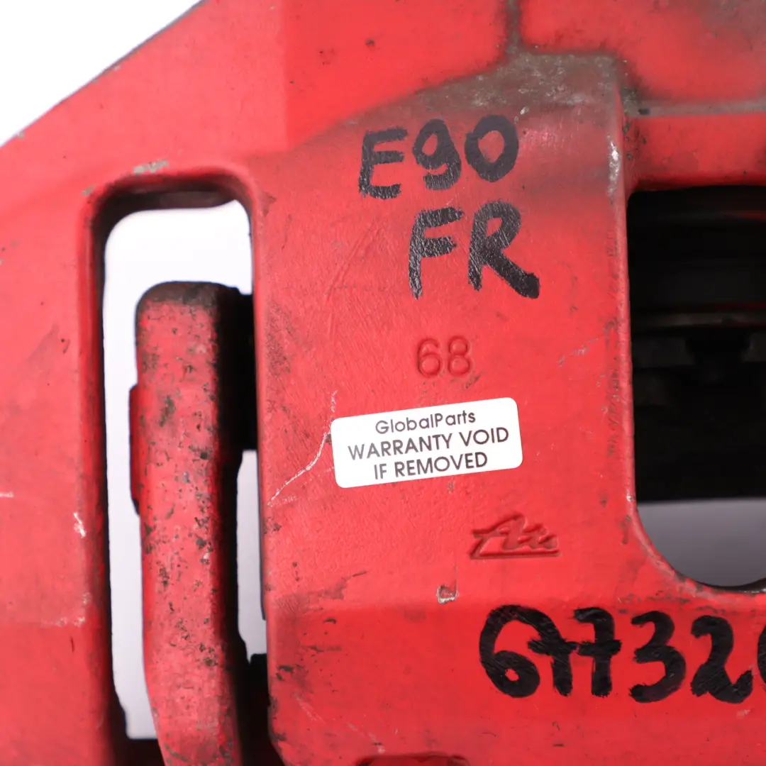 Brake Caliper Housing BMW E90 E91 E92 Front Right O/S 57/30/348 Red to with Part number 6773202 Brake Caliper Housing BMW E90 E91 E92 Front Right O/S 57/30/348 Red - SKU 6773202-1 - Part number 6773202