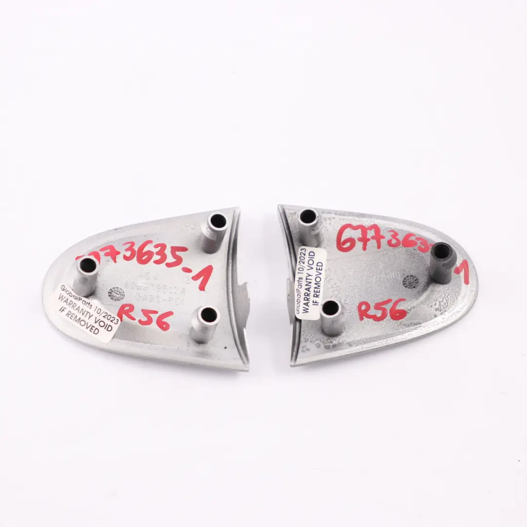 Coprivolante Mini R56 R55 R57 Cooper a Una o Due Razze Set di Finiture Argento per con numero di parte 6773635 Coprivolante Mini R56 R55 R57 Cooper a Una o Due Razze Set di Finiture Argento - SKU 6773635-1 - Numero di parte 6773635