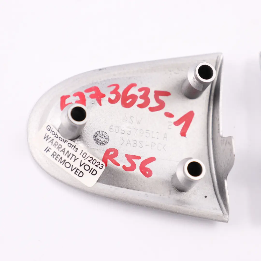 Zwei Speichen Sport Lenkrad Abdeckung Silber Zierleisten für Mini Cooper R55 R56 mit Teilenummer 6773635 Mini Cooper R55 R56 Zwei Speichen Sport Lenkrad Abdeckung Silber Zierleisten - SKU 6773635-1 - Teilenummer 6773635