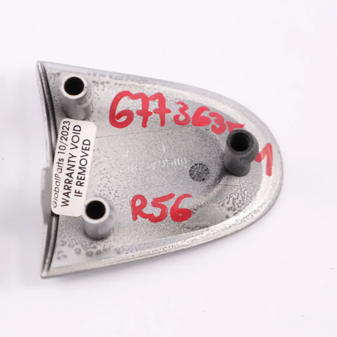 Mini Cooper R55 R56 Zwei Speichen Sport Lenkrad Abdeckung Silber Zierleisten - SKU 6773635-1 - Teilenummer 6773635