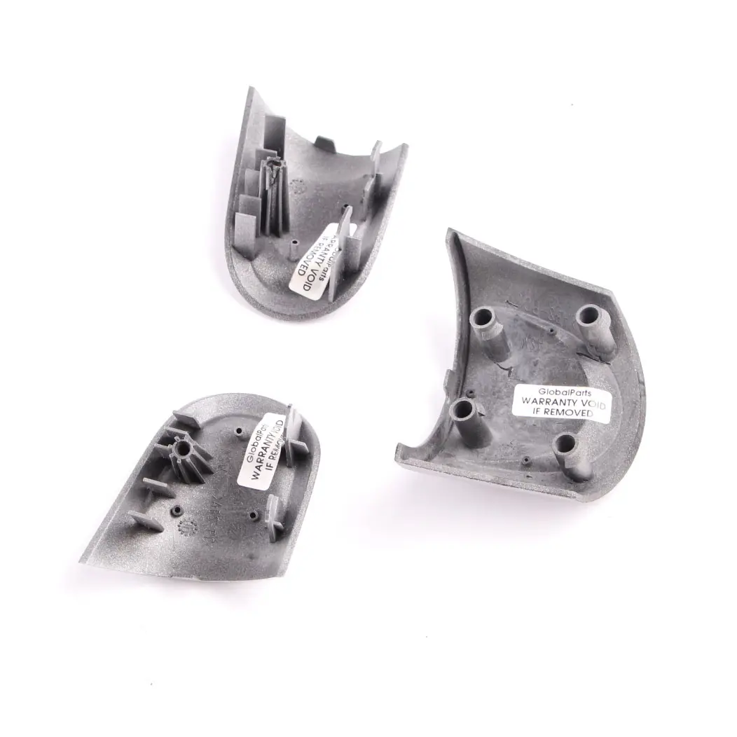 Steering Wheel Cover Sport Three Spoke Trim Set Silver to Mini R55 R56 with Part number 6773637 Mini R55 R56 Steering Wheel Cover Sport Three Spoke Trim Set Silver - SKU 6773637-1 - Part number 6773637