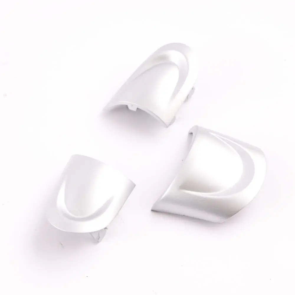 Mini R55 R56 Steering Wheel Cover Sport Three Spoke Trim Set Silver - SKU 6773637-1 - Part number 6773637