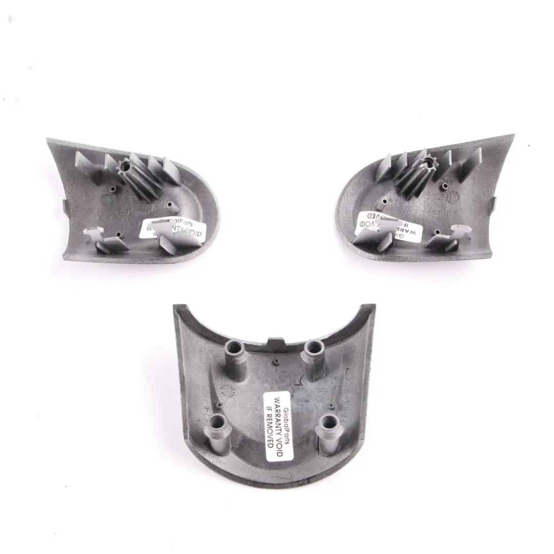 Steering Wheel Cover Sport Three Spoke Trim Set Silver to Mini R55 R56 with Part number 6773637 Mini R55 R56 Steering Wheel Cover Sport Three Spoke Trim Set Silver - SKU 6773637-1 - Part number 6773637