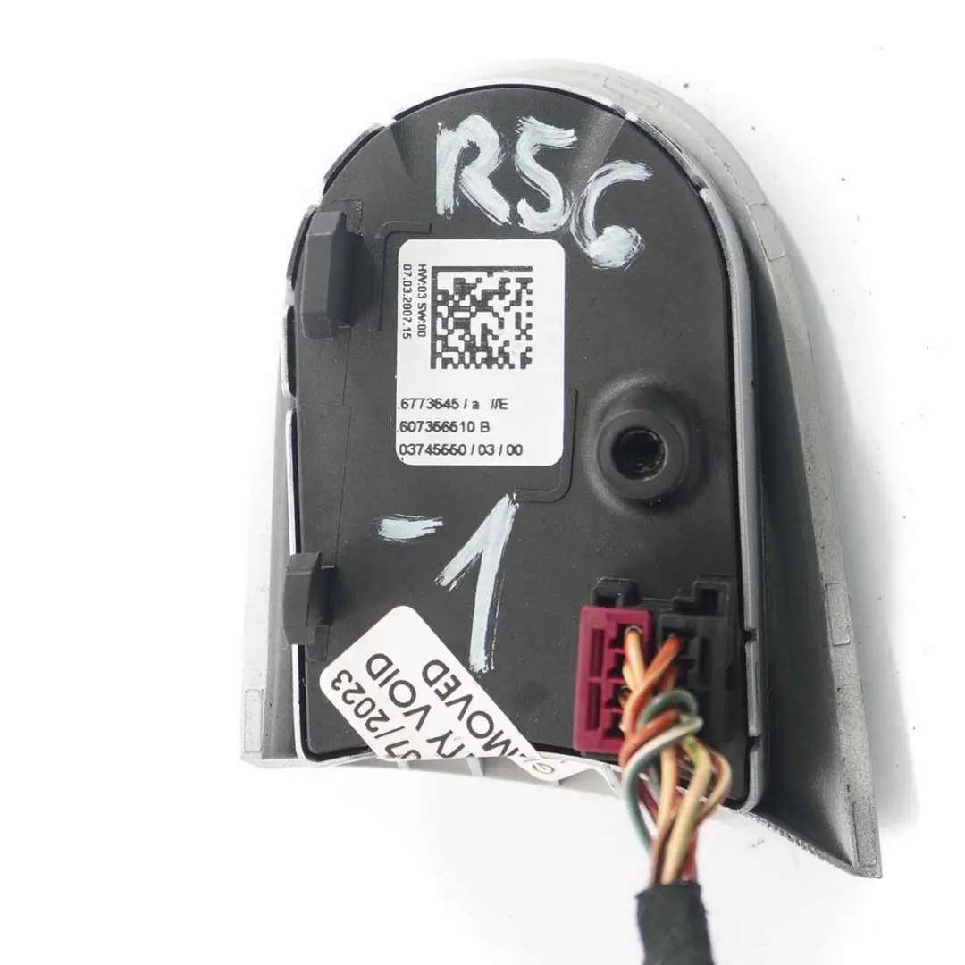 Przełącznik Kierownicy Multifunkcja do MINI R55 R56 o numerze 6773645 MINI R55 R56 Przełącznik Kierownicy Multifunkcja - SKU 6773645-1 - Numer Części 6773645