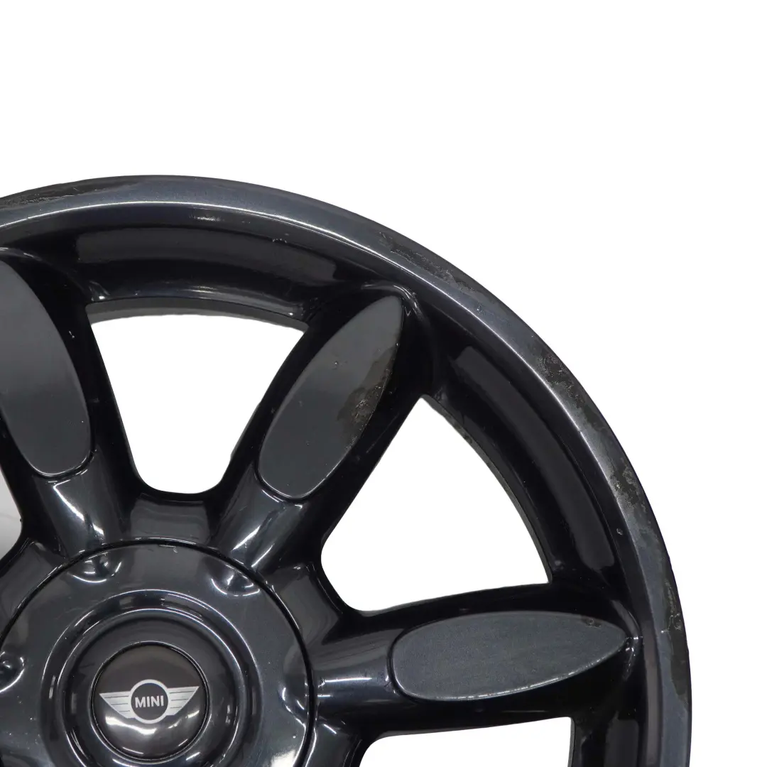 Alloy Rim 17" 7J ET:48 Night Spoke Limp-Home to Mini Cooper R50 R56 Wheel with Part number 6773800 Mini Cooper R50 R56 Wheel Alloy Rim 17" 7J ET:48 Night Spoke Limp-Home - SKU 6773800-2 - Part number 6773800