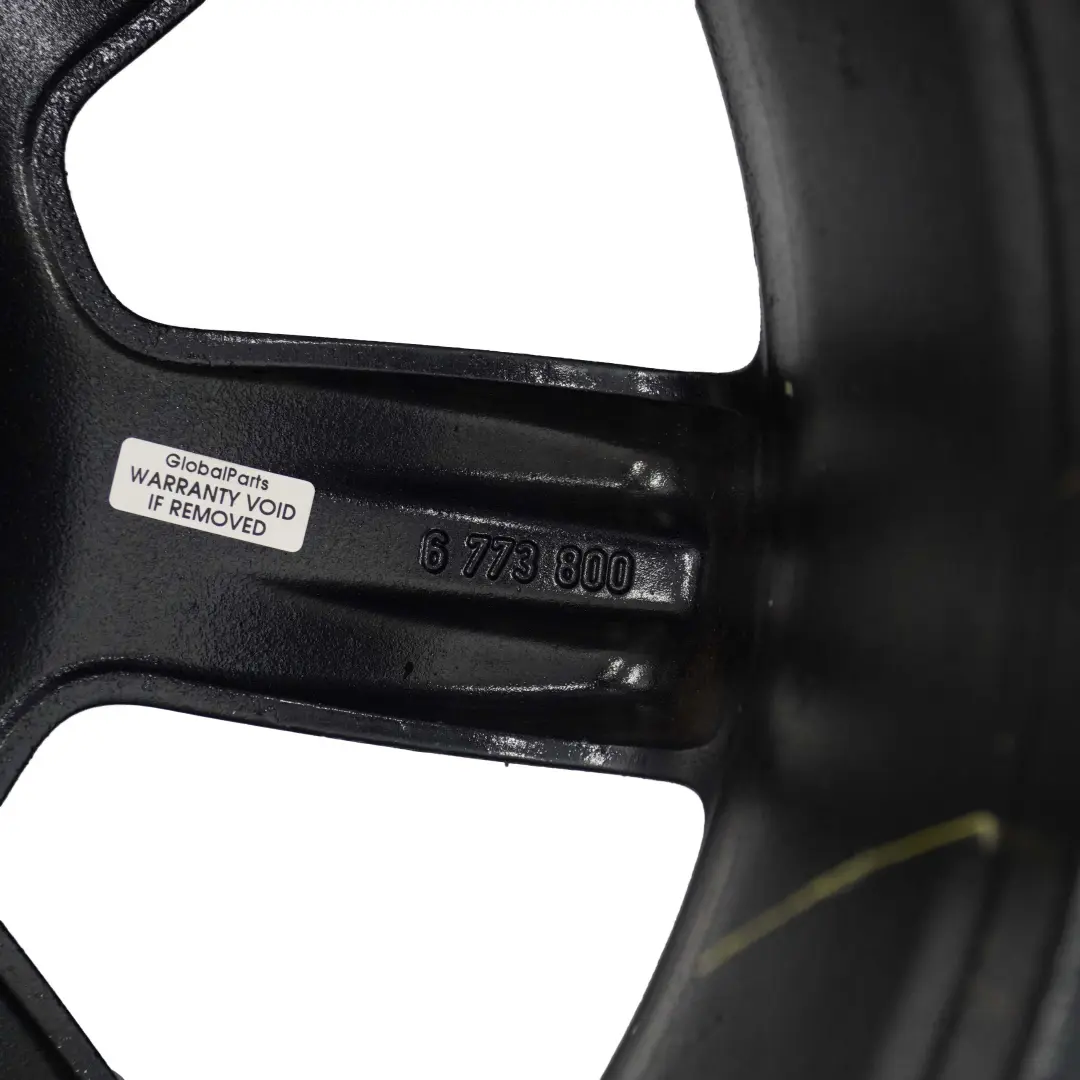 Alloy Rim 17" 7J ET:48 Night Spoke Limp-Home to Mini Cooper R50 R56 Wheel with Part number 6773800 Mini Cooper R50 R56 Wheel Alloy Rim 17" 7J ET:48 Night Spoke Limp-Home - SKU 6773800-2 - Part number 6773800