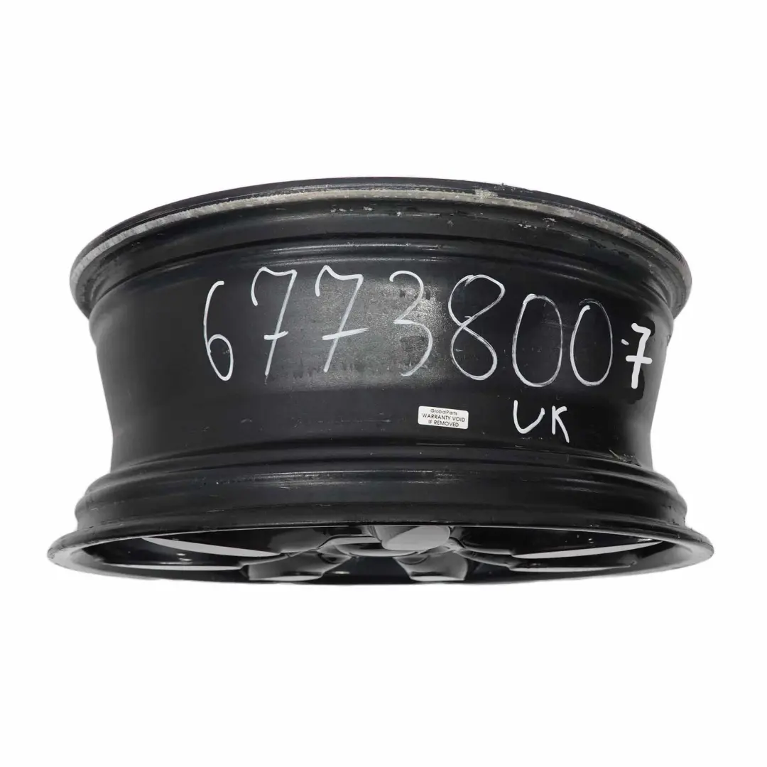 Alloy Rim 17" 7J ET:48 Night Spoke Limp-Home to Mini Cooper R50 R56 Wheel with Part number 6773800 Mini Cooper R50 R56 Wheel Alloy Rim 17" 7J ET:48 Night Spoke Limp-Home - SKU 6773800-7 - Part number 6773800