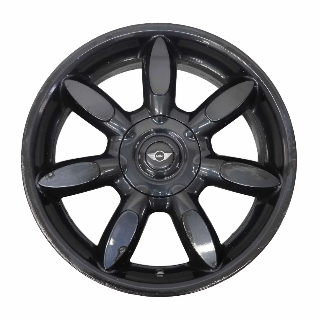 Alloy Rim 17" 7J ET:48 Night Spoke Limp-Home to Mini Cooper R50 R56 Wheel with Part number 6773800 Mini Cooper R50 R56 Wheel Alloy Rim 17" 7J ET:48 Night Spoke Limp-Home - SKU 6773800-7 - Part number 6773800