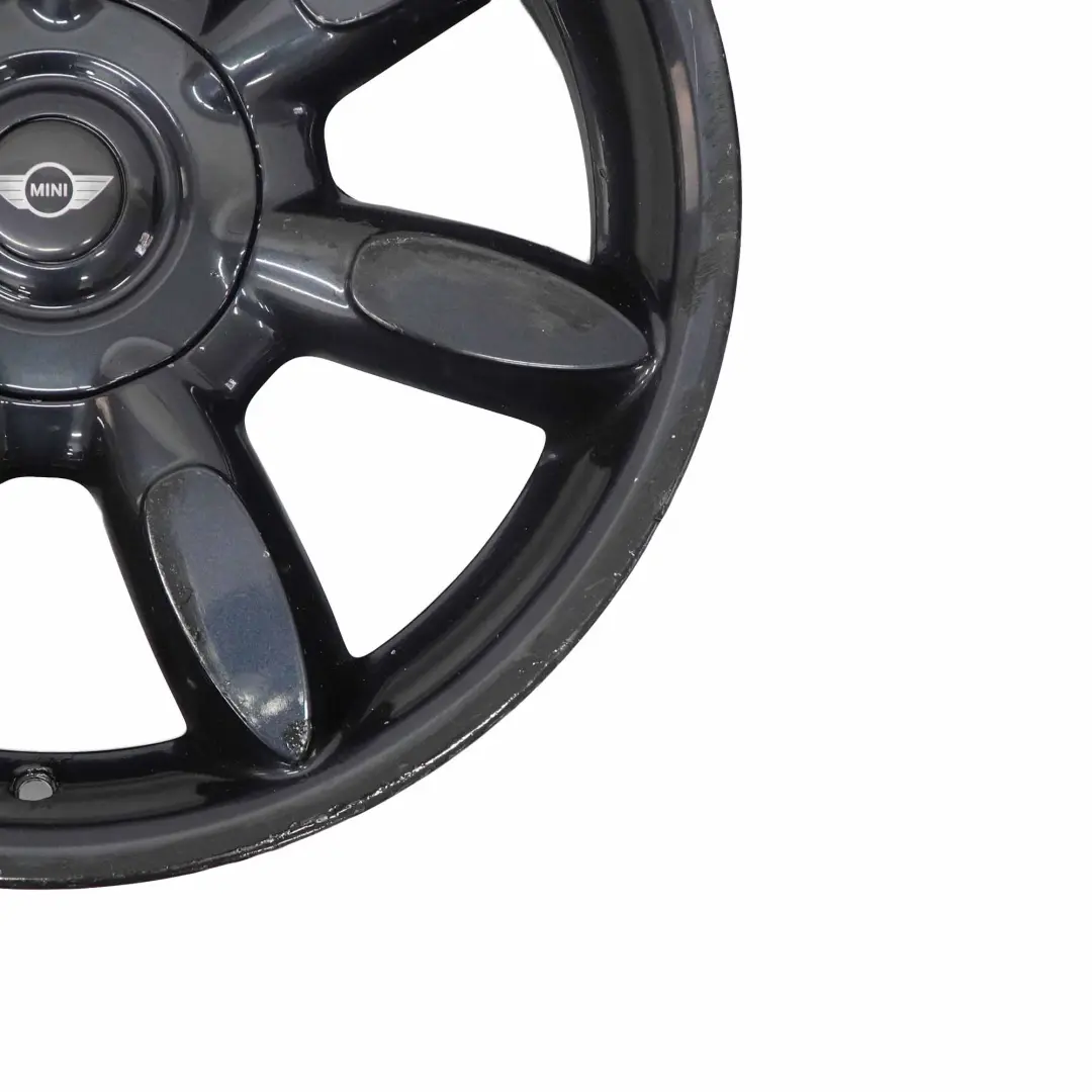 Alloy Rim 17" 7J ET:48 Night Spoke Limp-Home to Mini Cooper R50 R56 Wheel with Part number 6773800 Mini Cooper R50 R56 Wheel Alloy Rim 17" 7J ET:48 Night Spoke Limp-Home - SKU 6773800-7 - Part number 6773800
