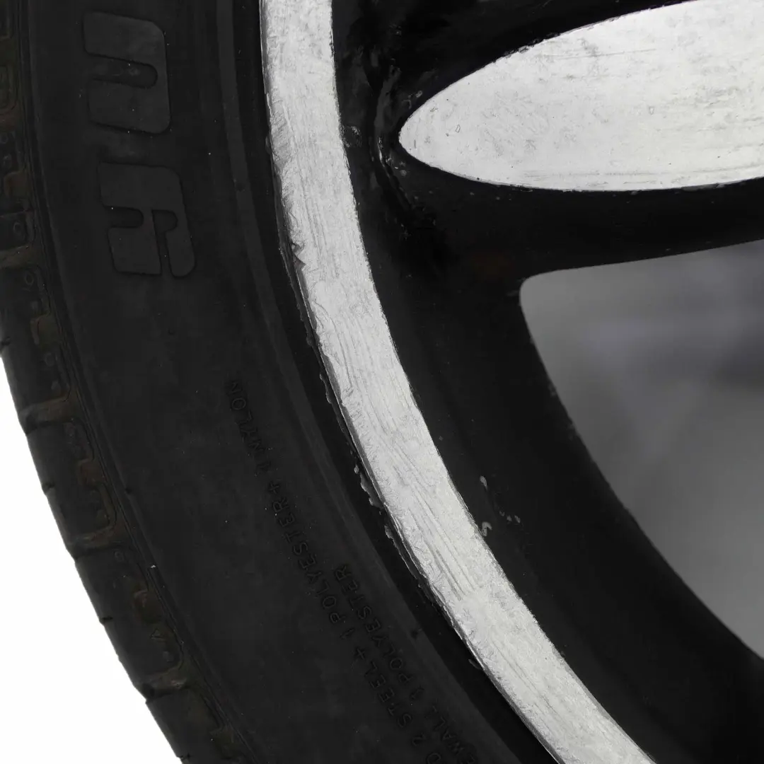 Set complet 4x Jantes Roues Pneus Night Spoke Limp-Home 17" MINI R50 R56 - SKU 6773800-SET - Numéro de pièce 6773800