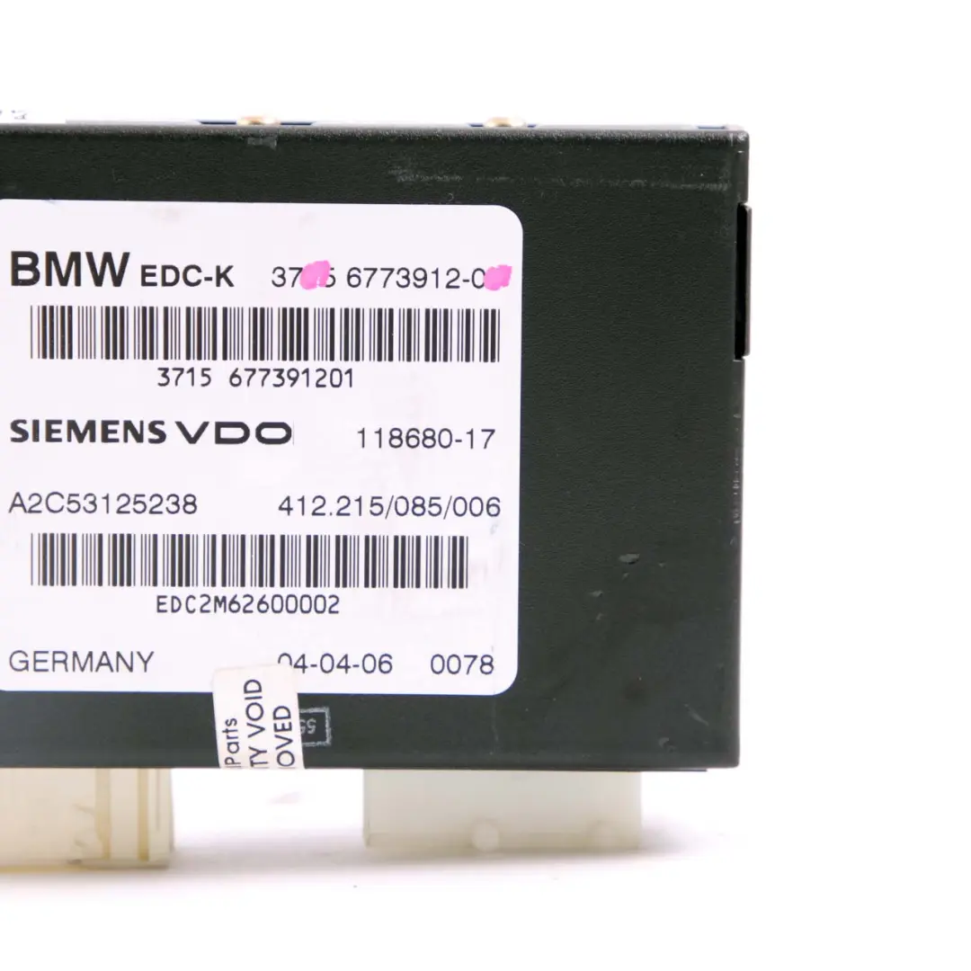 BMW E60 E61N LCI M5 E65 EDC-K Control Unit Moudule ECU - SKU 6773912 - Part number 6773912