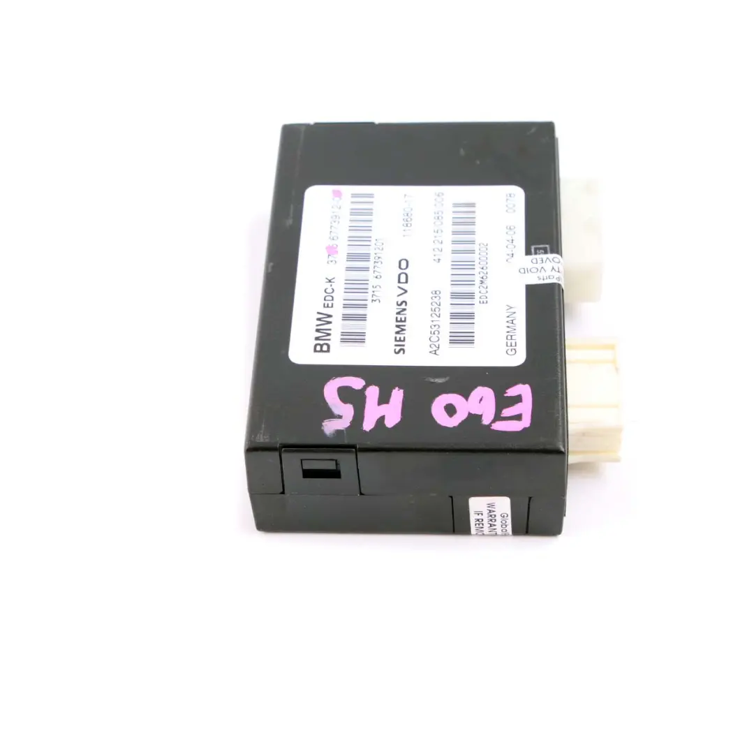 BMW E60 E61N LCI M5 E65 EDC-K Control Unit Moudule ECU - SKU 6773912 - Part number 6773912