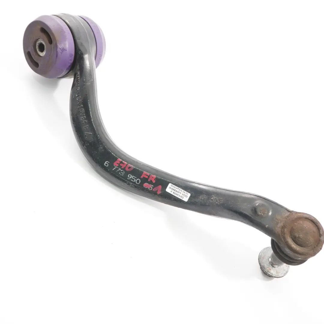 Vorderachse Querlenker Querlenker rechts für BMW X5 E70 X6 E71 mit Teilenummer 6773950 BMW X5 E70 X6 E71 Vorderachse Querlenker Querlenker rechts - SKU 6773950-1 - Teilenummer 6773950