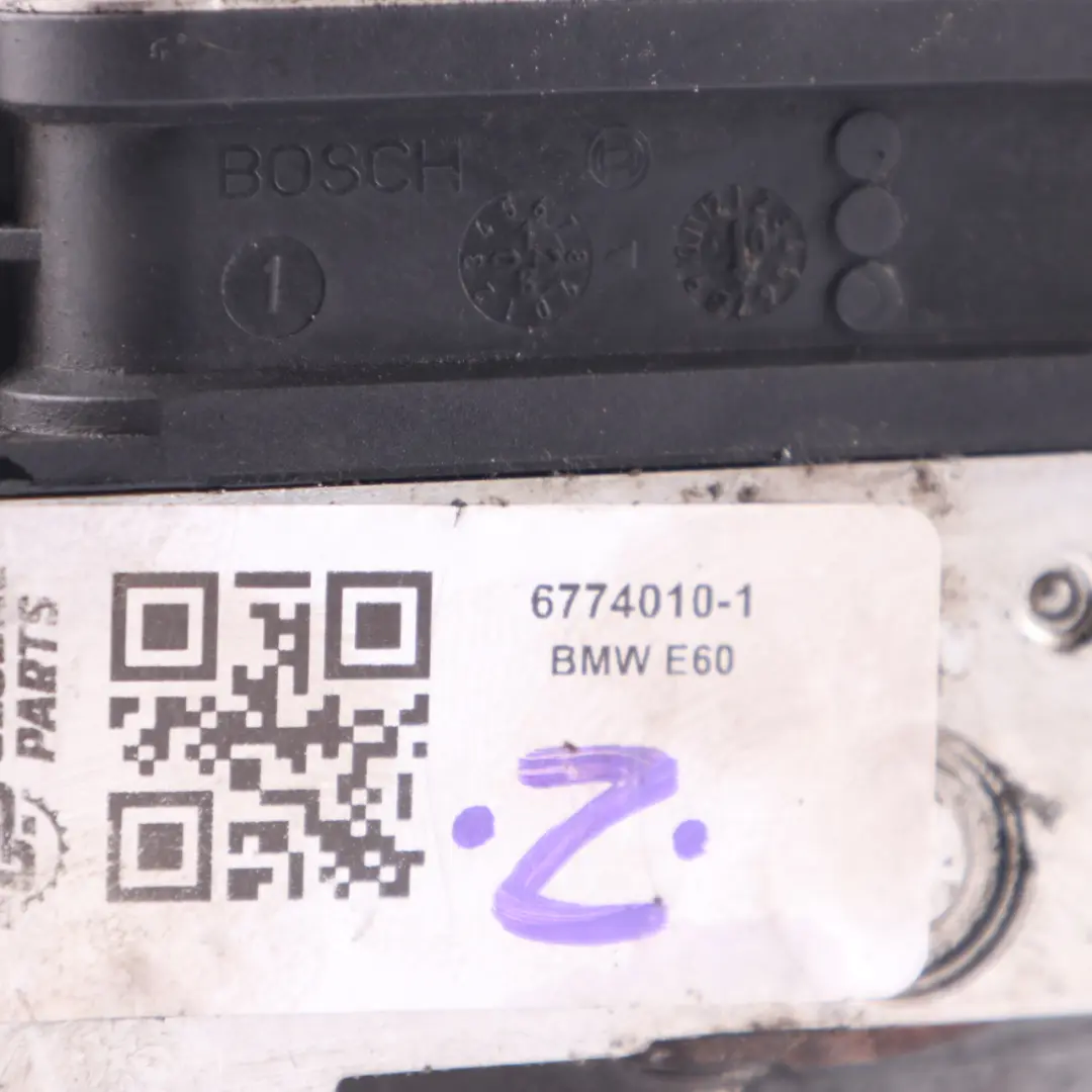 DSC ABS Hydro Control Unit Brake Pump Control Unit 6774012 to BMW E60 E61 with Part number 6774010 BMW E60 E61 DSC ABS Hydro Control Unit Brake Pump Control Unit 6774012 - SKU 6774010-1 - Part number 6774010