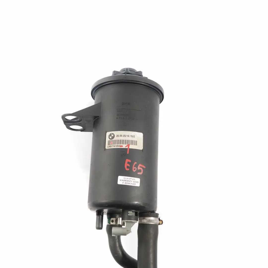 BMW E65 Oil Carrier Radiator Return Suction Line Hose Pipe Tank Petrol - SKU 6774185-1 - Part number 6774185