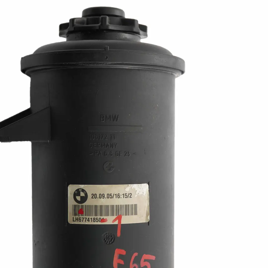 BMW E65 Aceite Radiador Retorno Línea Succión Manguera Tanque Gasolina - SKU 6774185-1 - Número de pieza 6774185