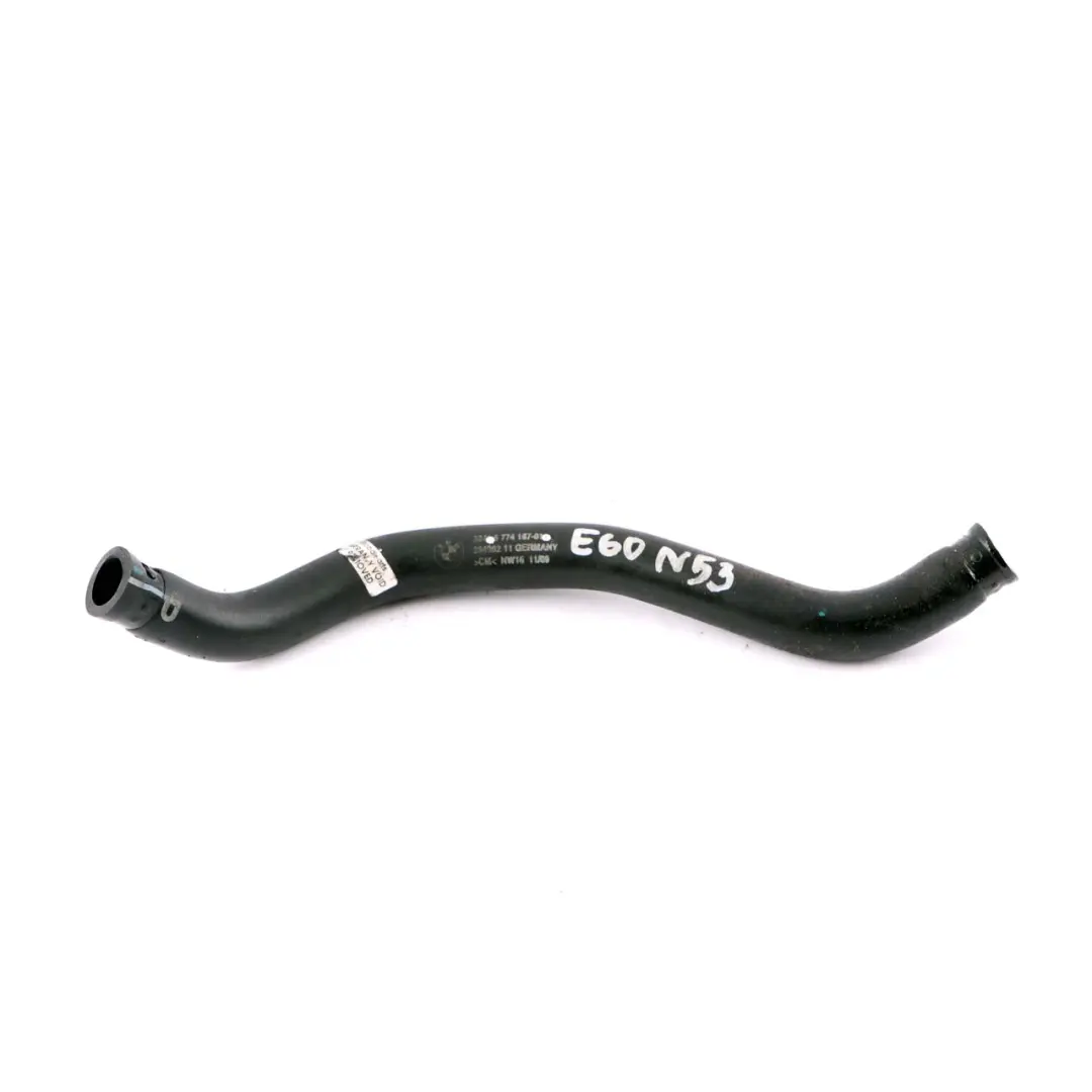 N53 525i 530i 630i Manguera de Succión Aceite Dirección para BMW E60 E63 LCI con número de pieza 6774187 BMW E60 E63 LCI N53 525i 530i 630i Manguera de Succión Aceite Dirección - SKU 6774187 - Número de pieza 6774187