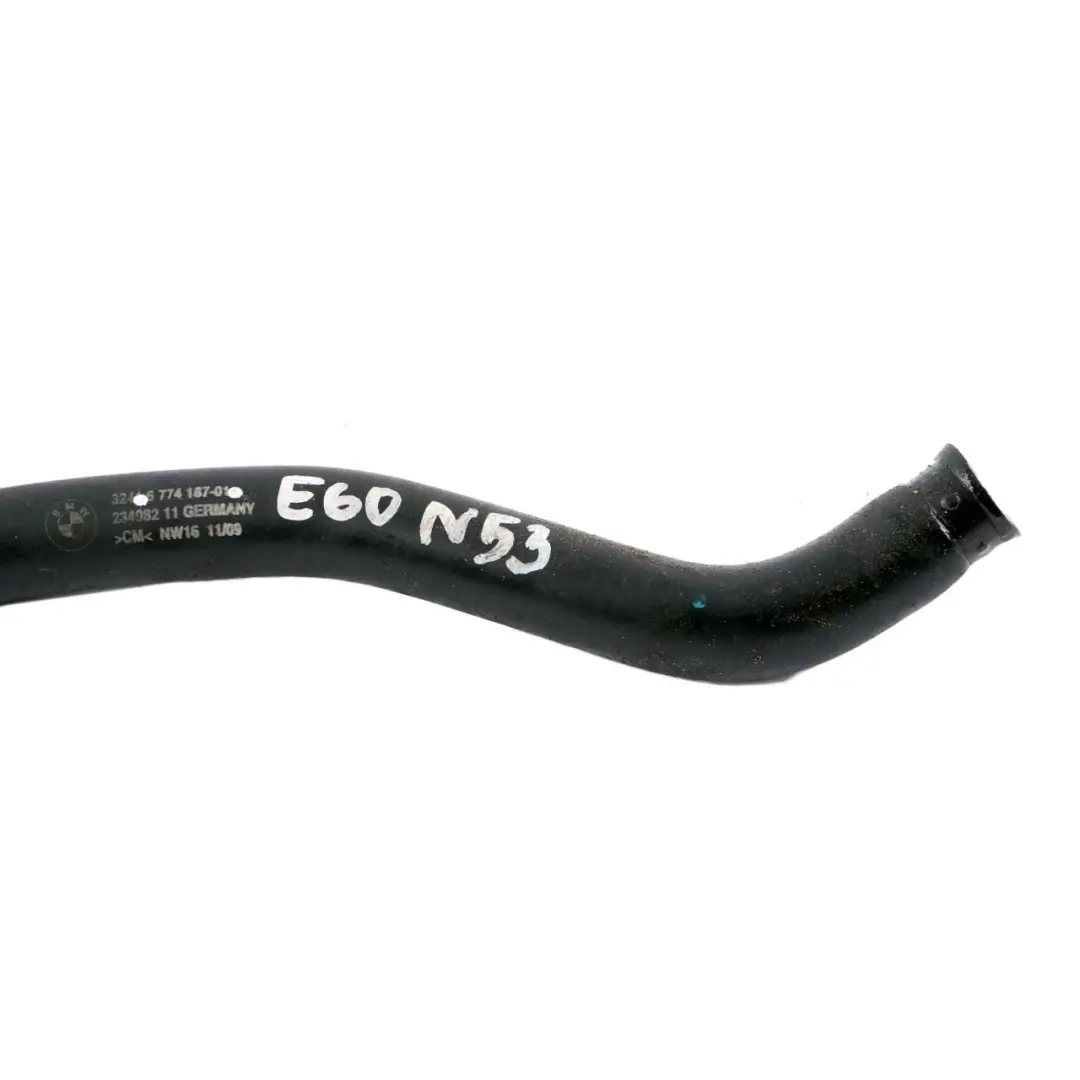 N53 525i 530i 630i Manguera de Succión Aceite Dirección para BMW E60 E63 LCI con número de pieza 6774187 BMW E60 E63 LCI N53 525i 530i 630i Manguera de Succión Aceite Dirección - SKU 6774187 - Número de pieza 6774187