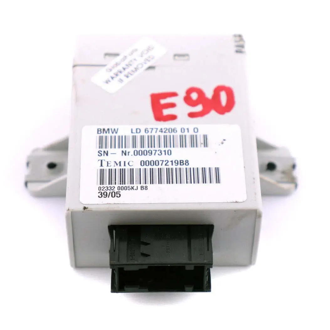 Cruise Control BMW E90 E91 E92 LCI Longitudinal Dynamic Module to Active with Part number 6774206 Active Cruise Control BMW E90 E91 E92 LCI Longitudinal Dynamic Module - SKU 6774206 - Part number 6774206