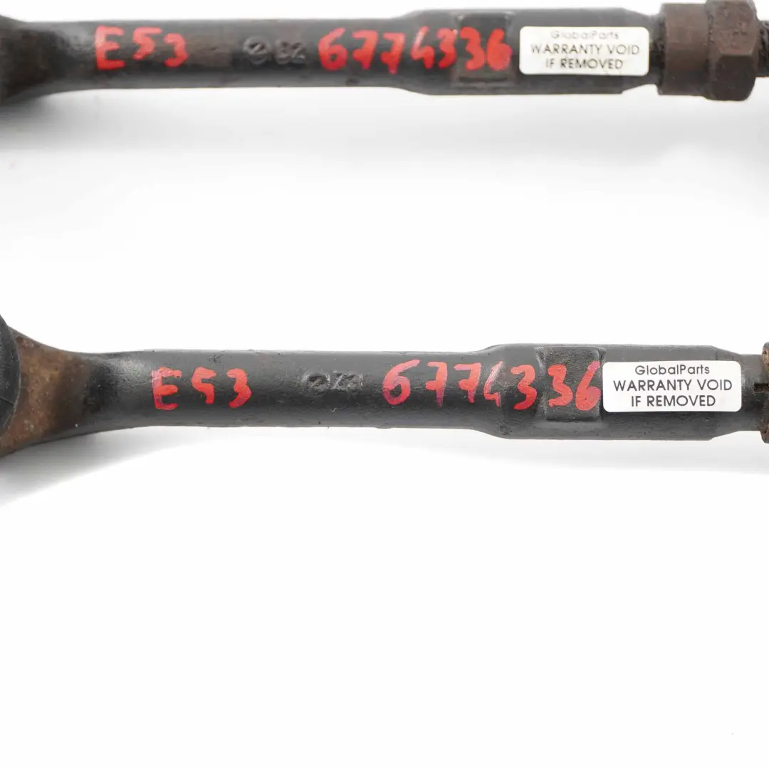 Tirante dello sterzo Giunto sferico asse sinistro destro Set per BMW X5 E53 con numero di parte 6774336 BMW X5 E53 Tirante dello sterzo Giunto sferico asse sinistro destro Set - SKU 6774336-SET - Numero di parte 6774336