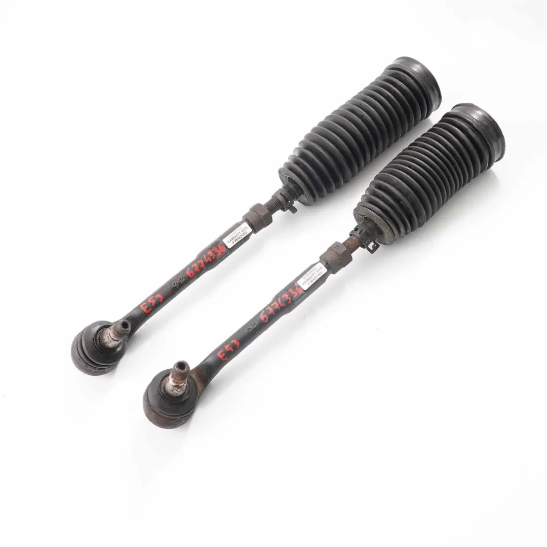 Tirante dello sterzo Giunto sferico asse sinistro destro Set per BMW X5 E53 con numero di parte 6774336 BMW X5 E53 Tirante dello sterzo Giunto sferico asse sinistro destro Set - SKU 6774336-SET - Numero di parte 6774336