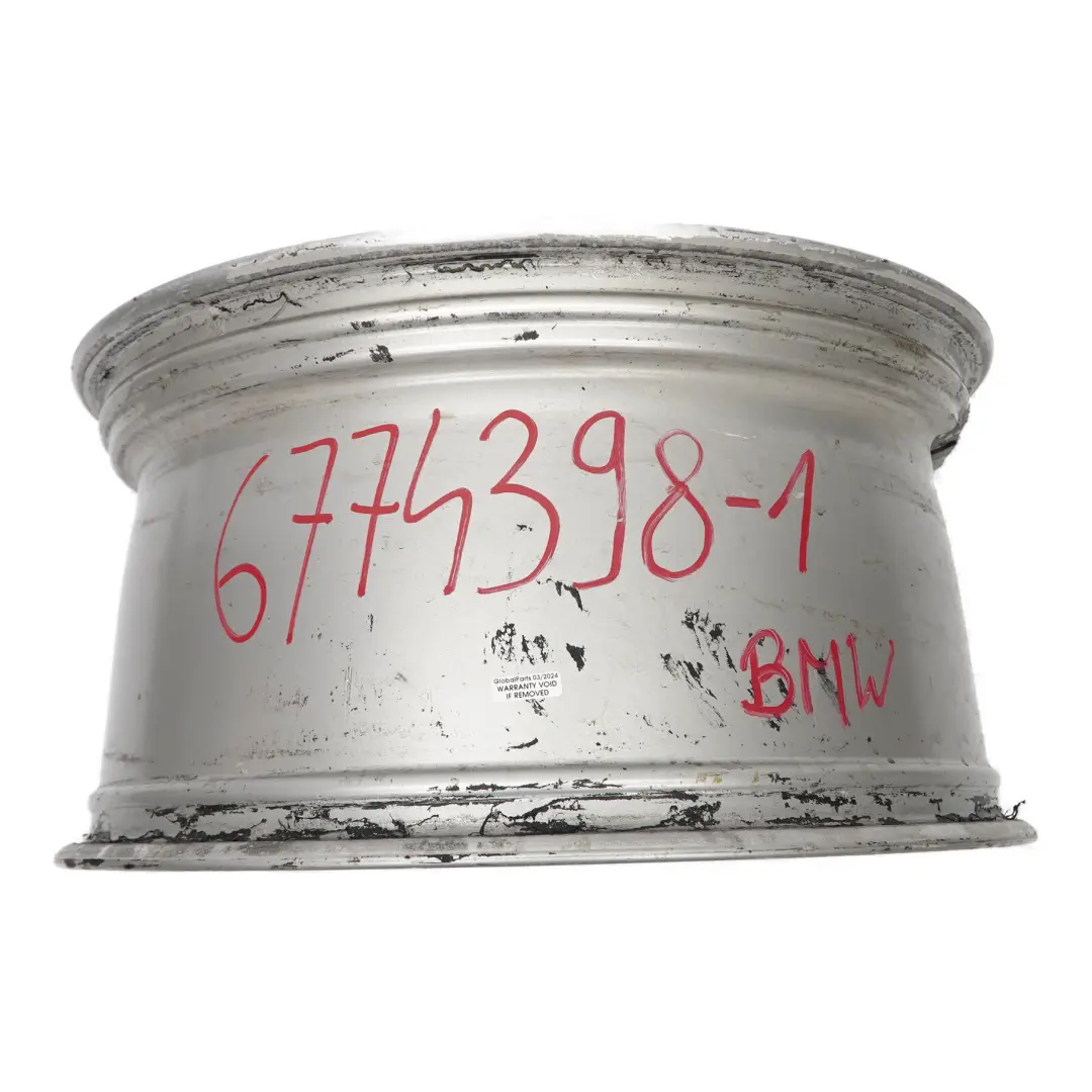 Plata Llanta Delantera De Aleación 20" 10J ET:40 para BMW X5 E70 con número de pieza 6774398 BMW X5 E70 Plata Llanta Delantera De Aleación 20" 10J ET:40 - SKU 6774398-1 - Número de pieza 6774398