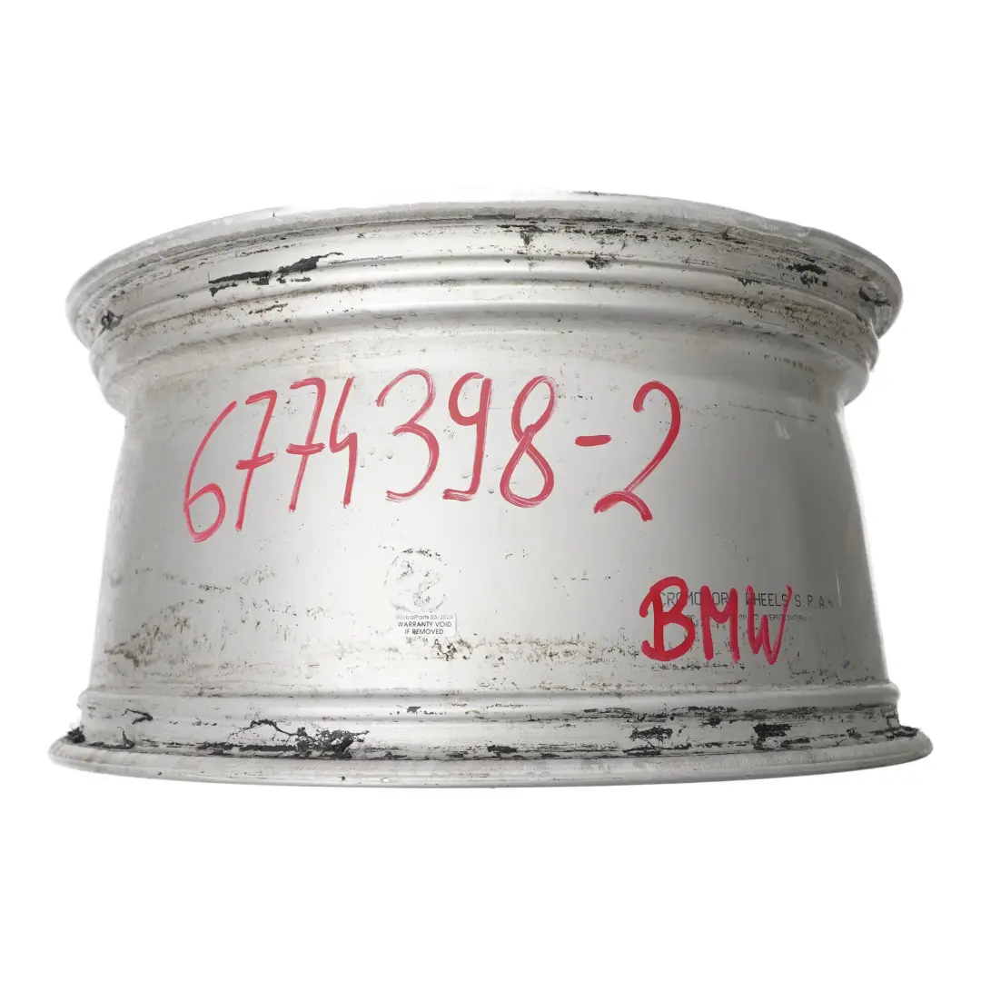 Plata Llanta Delantera De Aleación 20" 10J ET:40 para BMW X5 E70 con número de pieza 6774398 BMW X5 E70 Plata Llanta Delantera De Aleación 20" 10J ET:40 - SKU 6774398-2 - Número de pieza 6774398