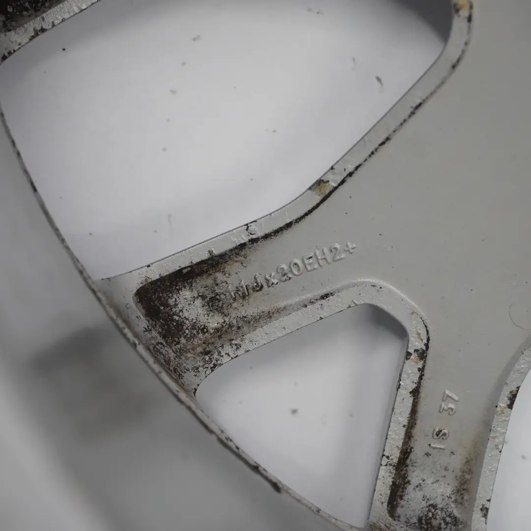 BMW X5 E70 Srebrna Tylna Felga Aluminiowa 20" 177 11J ET:37 - SKU 6774399-1 - Numer Części 6774399