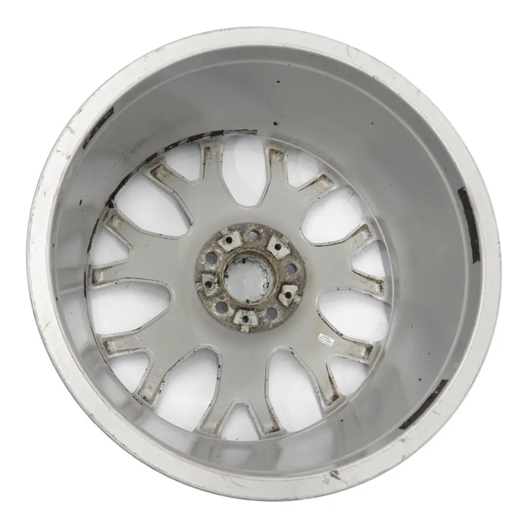 BMW X5 E70 Silver Rear Wheel Alloy Rim 20" Cross Spoke 177 11J ET:37 - SKU 6774399-2 - Part number 6774399