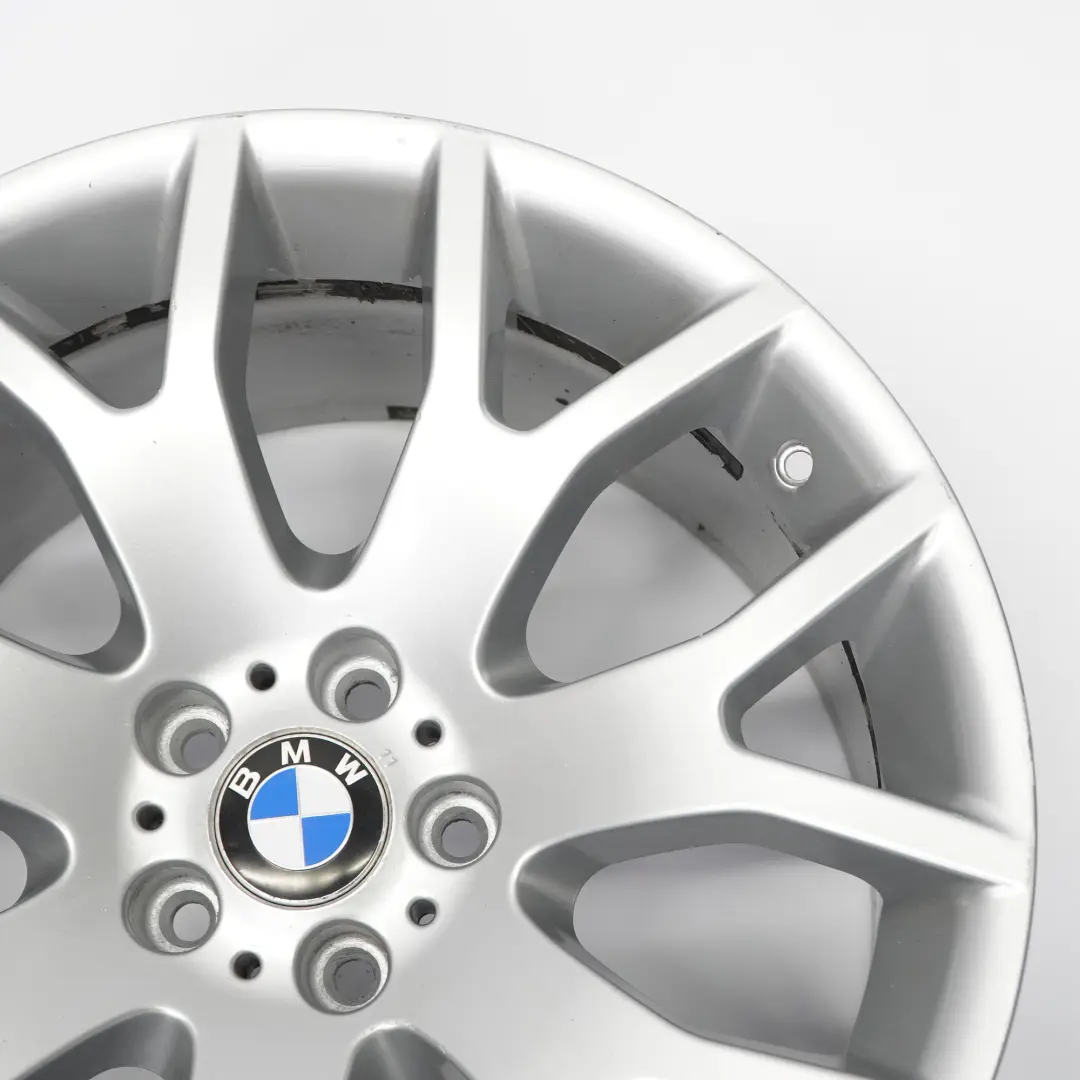 BMW X5 E70 Silver Rear Wheel Alloy Rim 20" Cross Spoke 177 11J ET:37 - SKU 6774399-2 - Part number 6774399