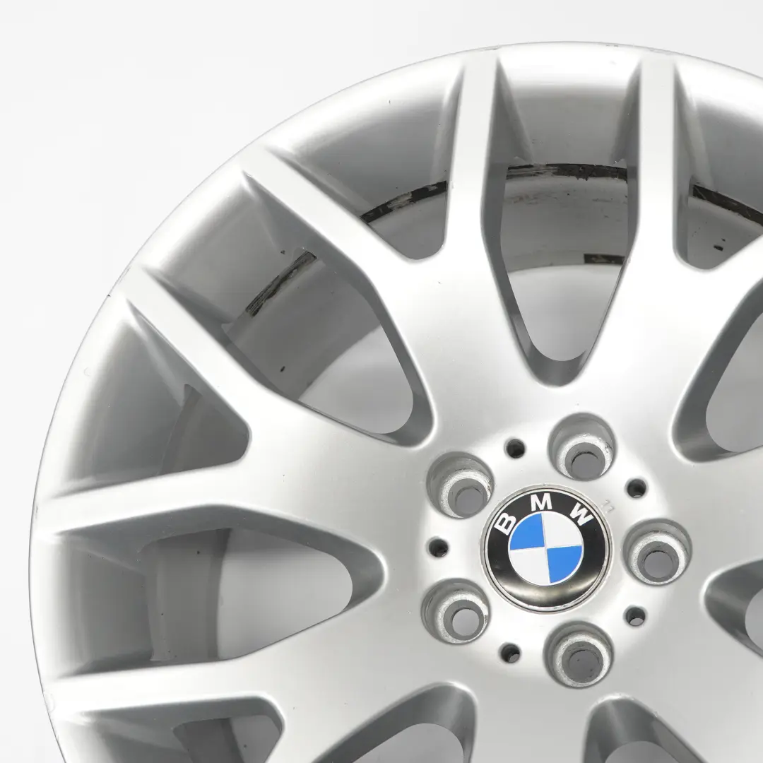 BMW X5 E70 Silver Rear Wheel Alloy Rim 20" Cross Spoke 177 11J ET:37 - SKU 6774399-2 - Part number 6774399