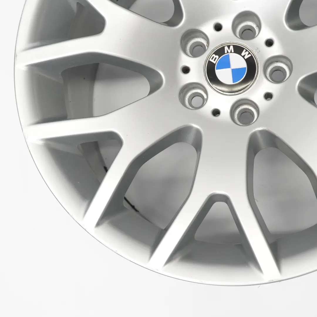 BMW X5 E70 Silver Rear Wheel Alloy Rim 20" Cross Spoke 177 11J ET:37 - SKU 6774399-2 - Part number 6774399