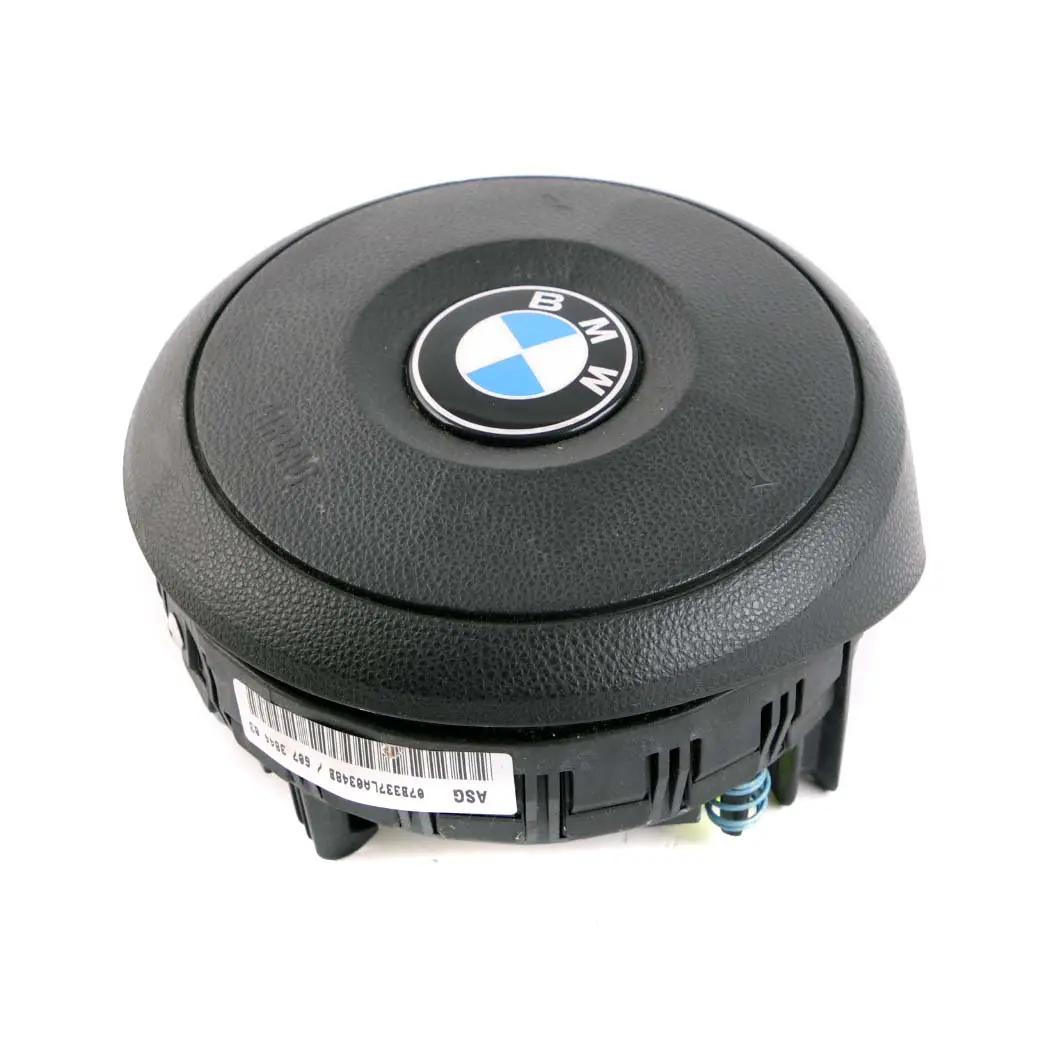 Steering Wheel Driver's Side Airbag Module M Sport Leather to BMW E60 E61 E63 LCI with Part number 6774448 BMW E60 E61 E63 LCI Steering Wheel Driver's Side Airbag Module M Sport Leather - SKU 6774448 - Part number 6774448