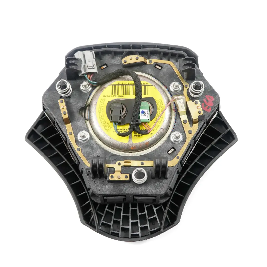 Steering Wheel Driver's Side Airbag Module 6774449 to BMW 5 Series E60 E61 LCI 7 with Part number 32346774449 BMW 5 Series E60 E61 LCI 7 Steering Wheel Driver's Side Airbag Module 6774449 - SKU 6774449-7 - Part number 32346774449