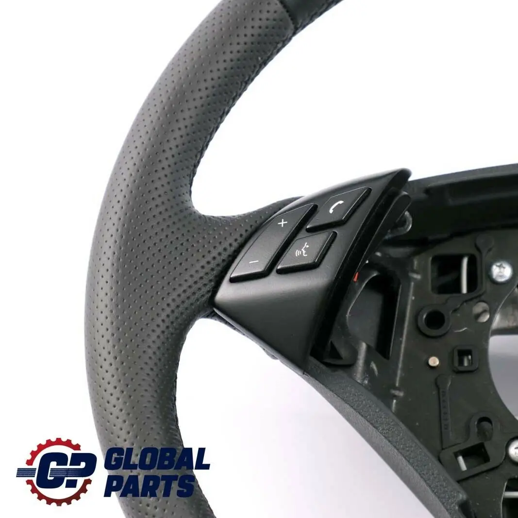 Nouveau en Cuir Noir Volant Avec Noir Fils BMW 5 E60 E61 LCI - SKU 6774456-2 - Numéro de pièce 6774456