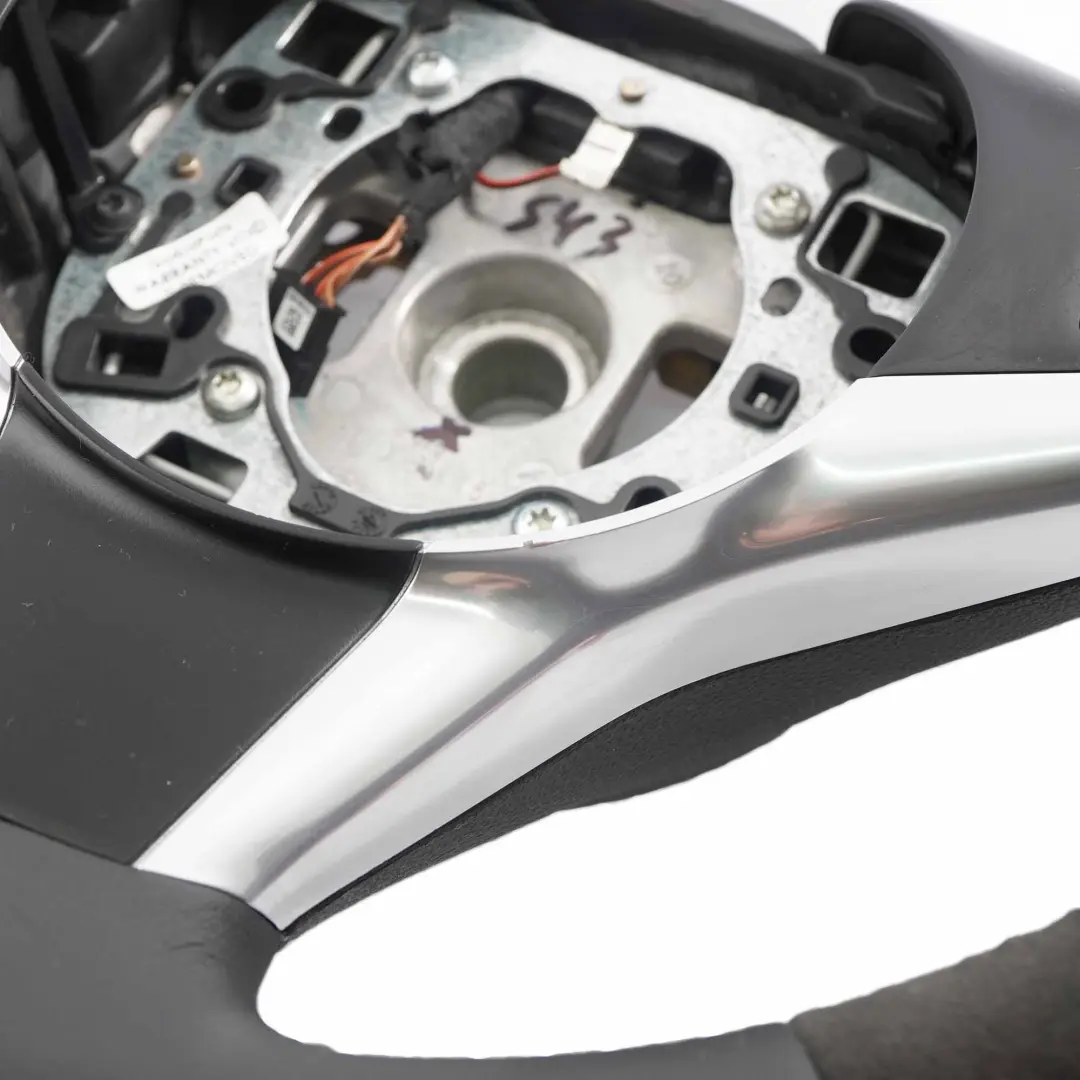 NOUVEAU Volant Sport en Cuir Noir M-tricolore pour BMW E60 E61 E63 à propos du numéro de pièce 6774458 BMW E60 E61 E63 NOUVEAU Volant Sport en Cuir Noir M-tricolore - SKU 6774458-2 - Numéro de pièce 6774458