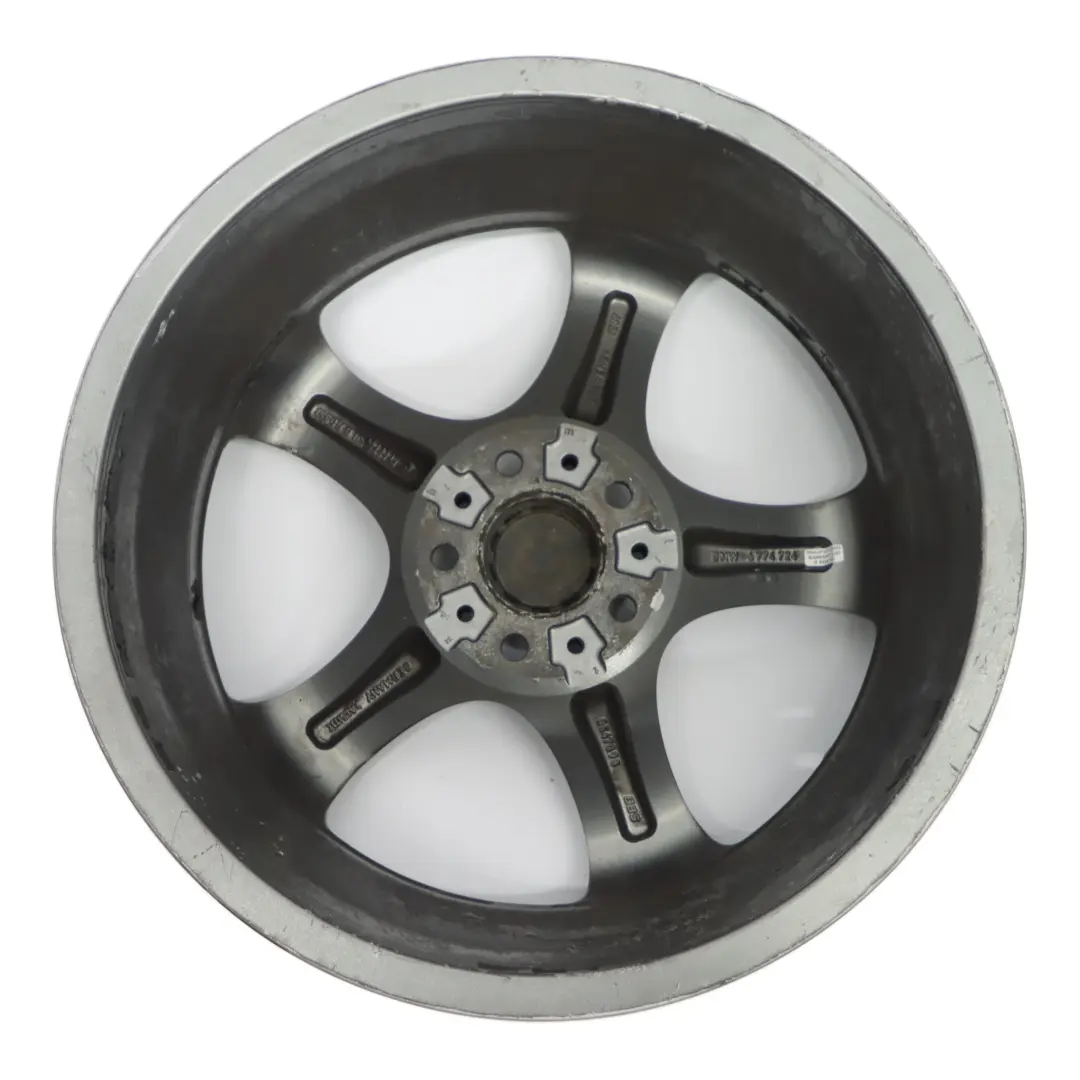 Vorderrad Grau Alu felge 19" 8J ET:37 Sternspeiche 230 für BMW E90 E91 E92 E93 mit Teilenummer 6785002 BMW E90 E91 E92 E93 Vorderrad Grau Alu felge 19" 8J ET:37 Sternspeiche 230 - SKU 6774724-5 - Teilenummer 6785002
