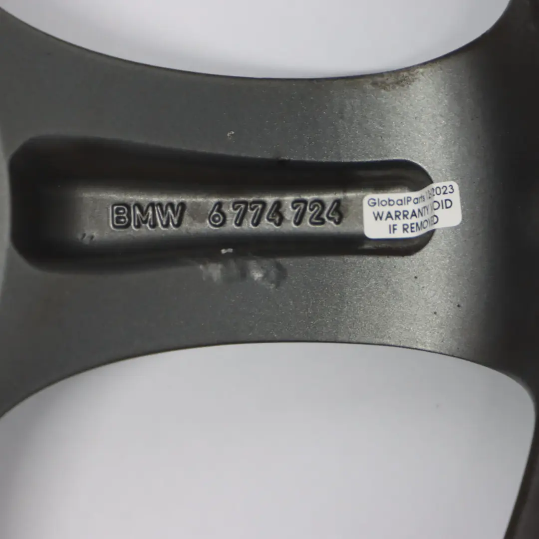 BMW E90 E91 E92 E93 Vorderrad Grau Alu felge 19" 8J ET:37 Sternspeiche 230 - SKU 6774724-5 - Teilenummer 6785002