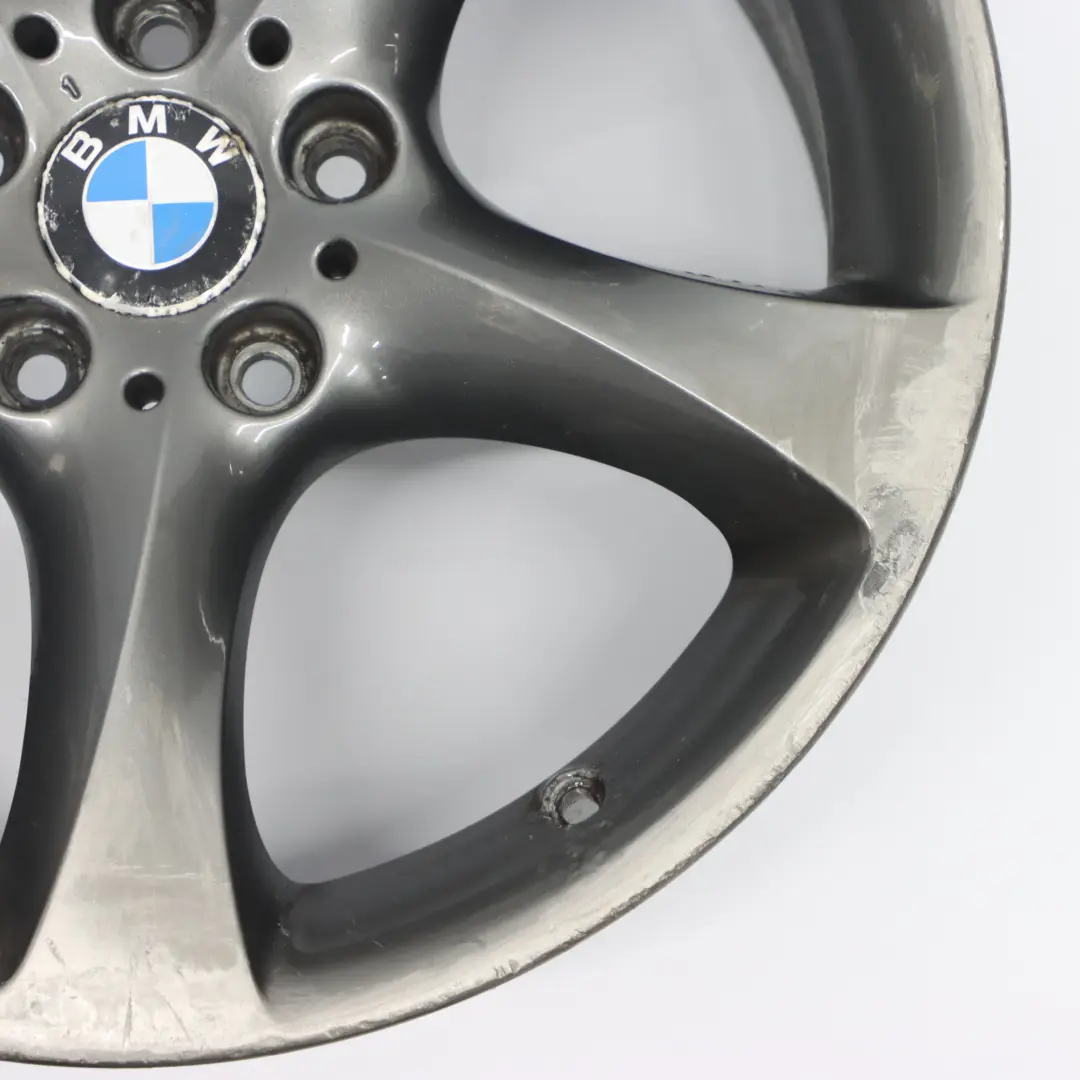 Front Grey Wheel Alloy Rim 19" 8J ET:37 Star Spoke 230 to BMW E90 E91 E92 E93 with Part number 6785002 BMW E90 E91 E92 E93 Front Grey Wheel Alloy Rim 19" 8J ET:37 Star Spoke 230 - SKU 6774724-5 - Part number 6785002
