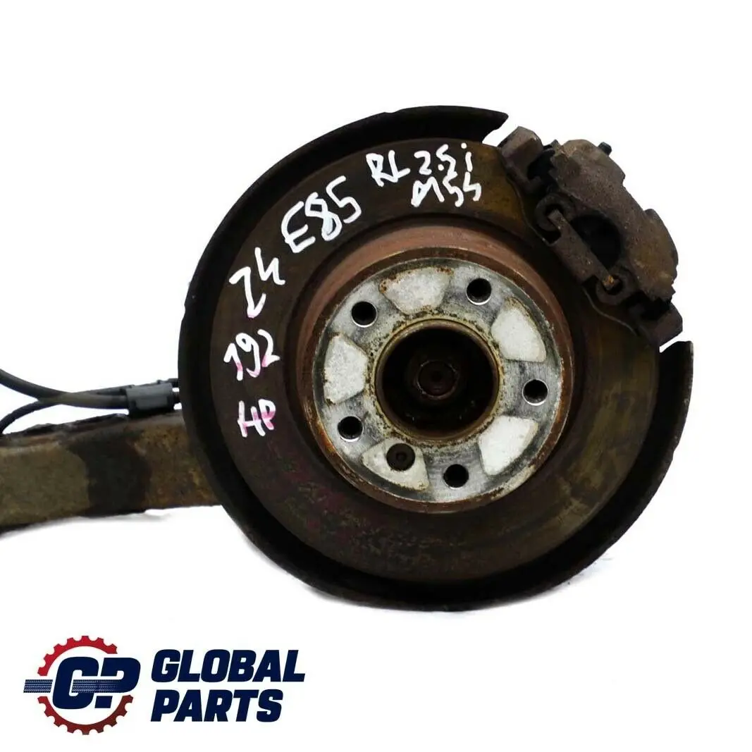 M54 Roadster Trasero Izquierdo Suspension Pierna Freno Eje Disco para BMW Z4 E85 2.5i con número de pieza 6774775 BMW Z4 E85 2.5i M54 Roadster Trasero Izquierdo Suspension Pierna Freno Eje Disco - SKU 6774775-2 - Número de pieza 6774775