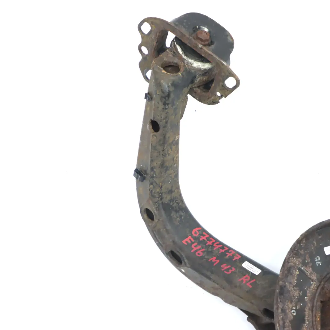 Hub Rear Left N/S Suspension Leg Brake Wheel Carrier Axle to BMW E46 Wheel with Part number 6774777 BMW E46 Wheel Hub Rear Left N/S Suspension Leg Brake Wheel Carrier Axle - SKU 6774777 - Part number 6774777