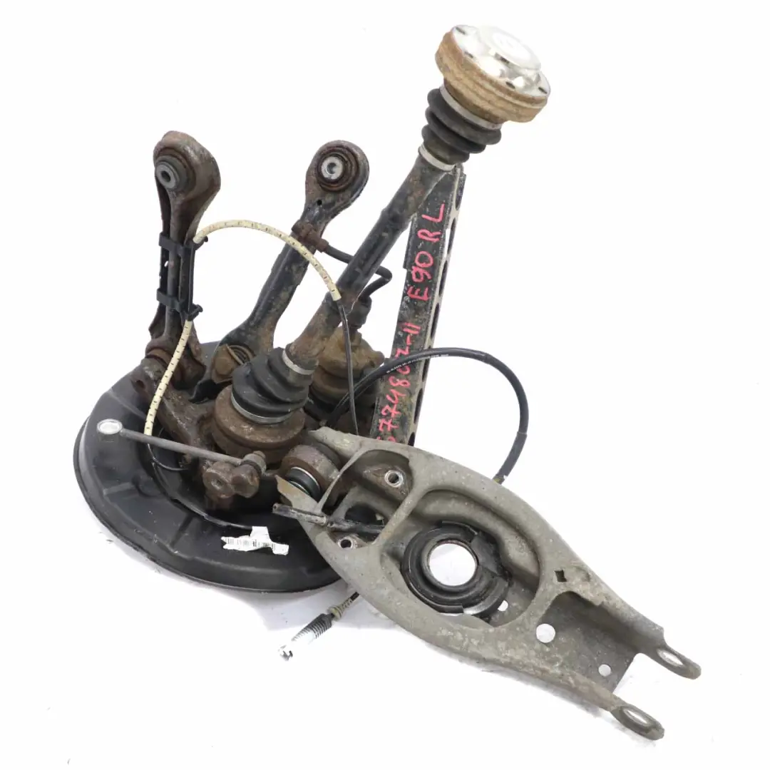 Asse posteriore sinistro Sospensione Disco Freno per BMW E90 E91 E92 325d 330d 335d con numero di parte 6774807 BMW E90 E91 E92 325d 330d 335d Asse posteriore sinistro Sospensione Disco Freno - SKU 6774807-11 - Numero di parte 6774807